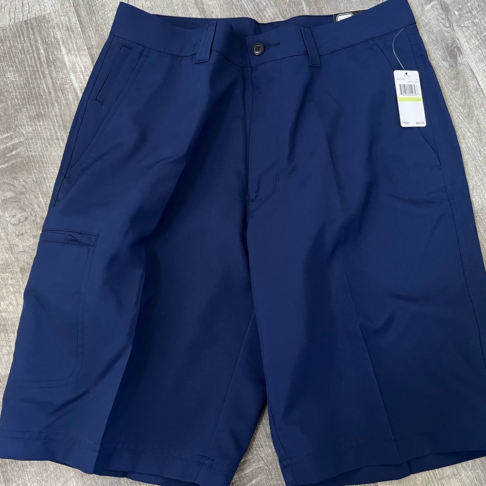 🔥PGA TOUR GOLF MEN'S SHORTS SIZE 30 STYLE PESB0062DS 477 MEDIEVAL BLUE NWT $60